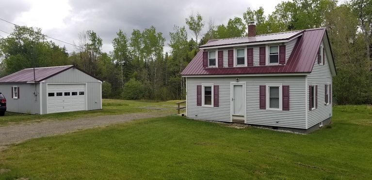          Sprague House, on the Bunker Hill Road in Edmunds, Maine
   