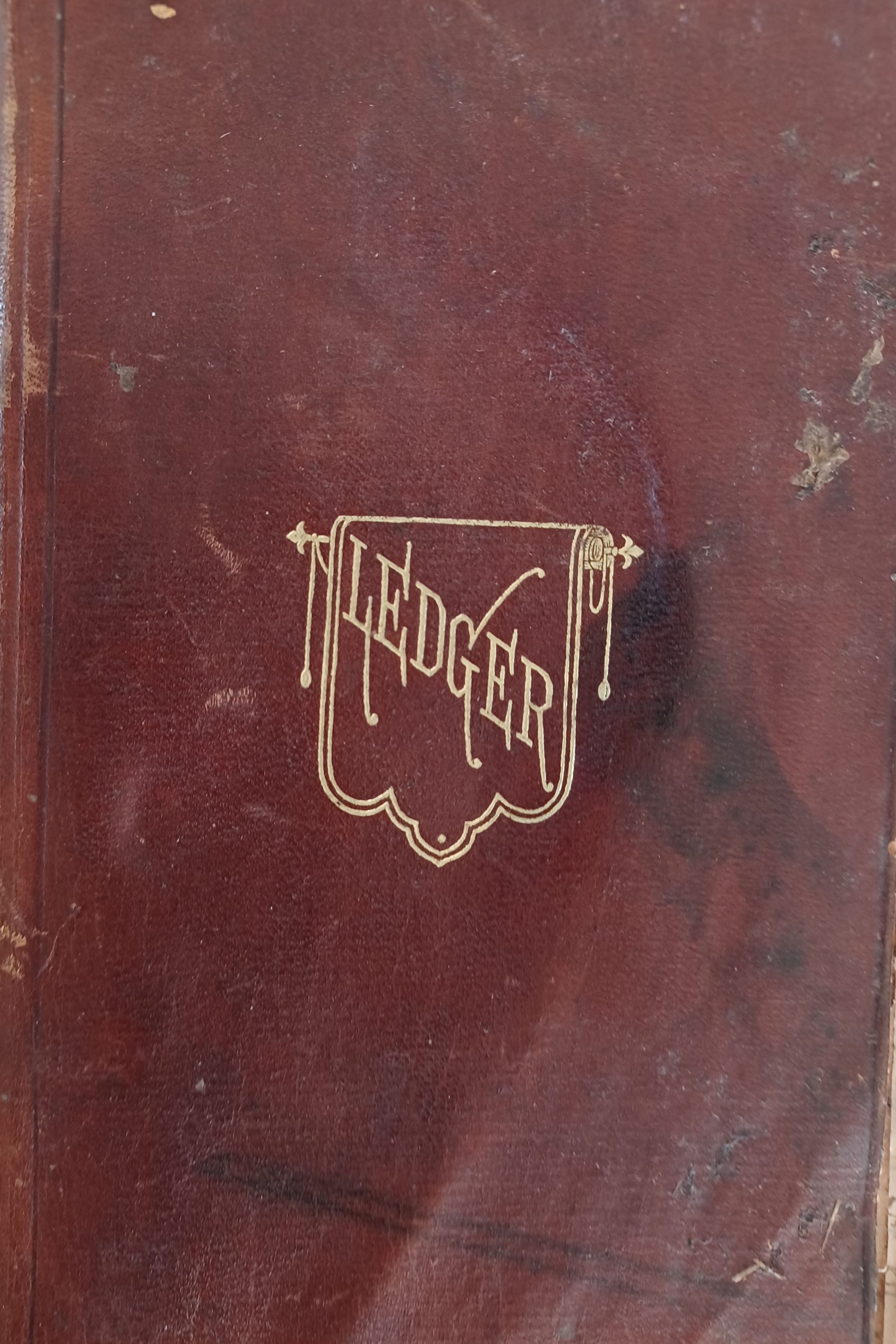 Ledger of Sydney H. Hobart picture number 1