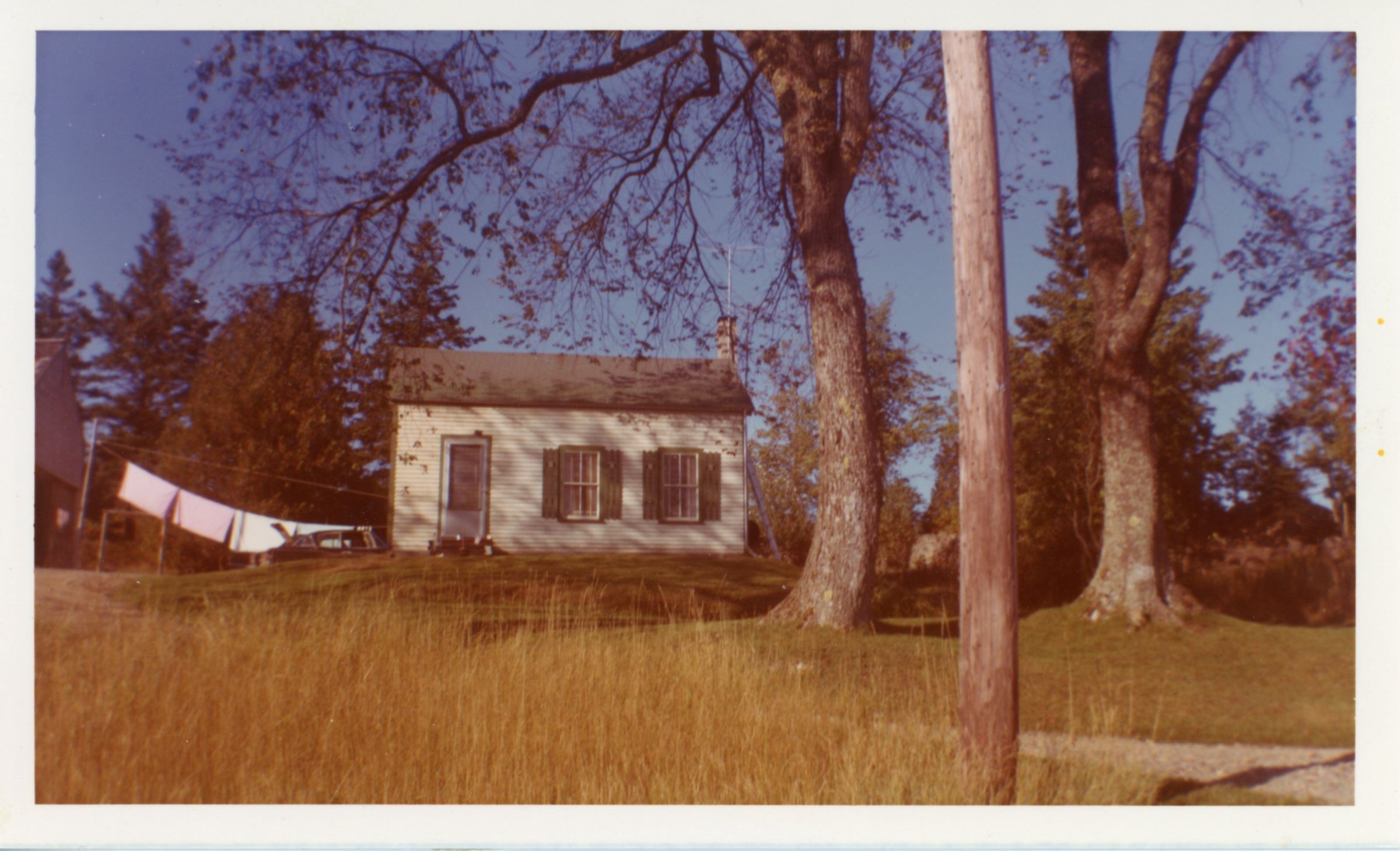 Stevens House, Dennysville, Maine 1960's View