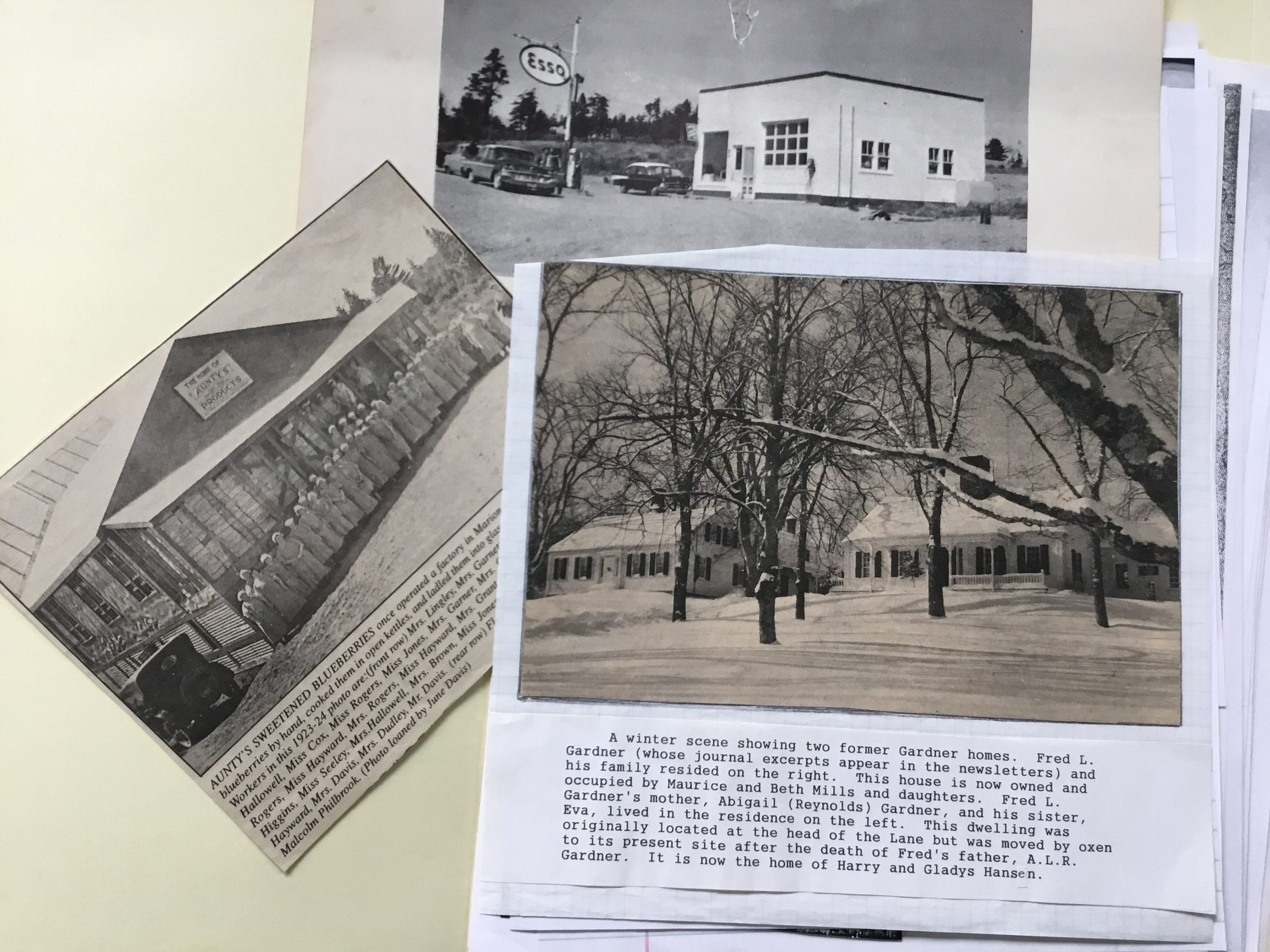 Materials for Inclusion in Dennys River Historical Society Newsletter picture number 1