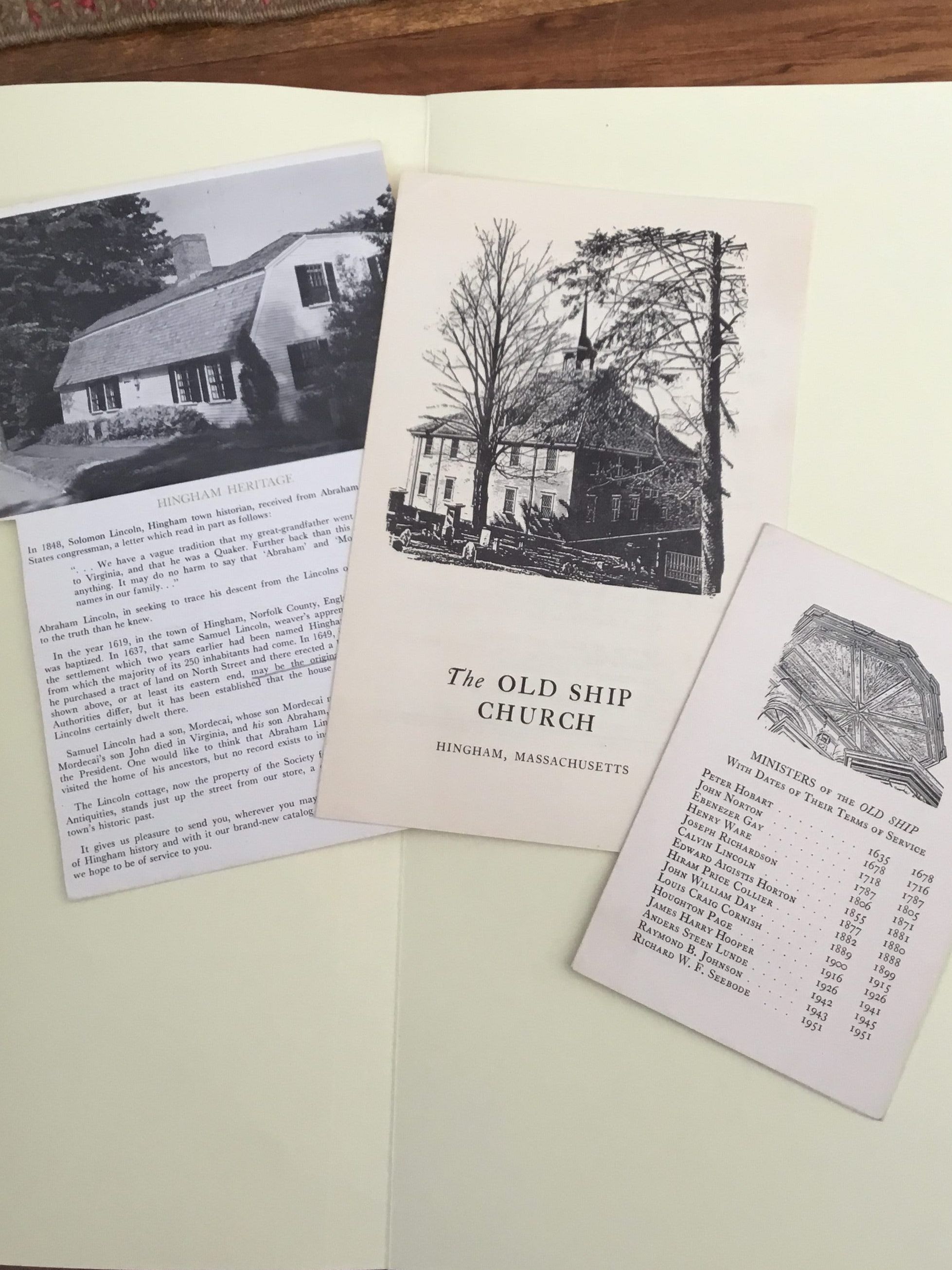 Items Related to the History of Hingham, Massachusetts picture number 1