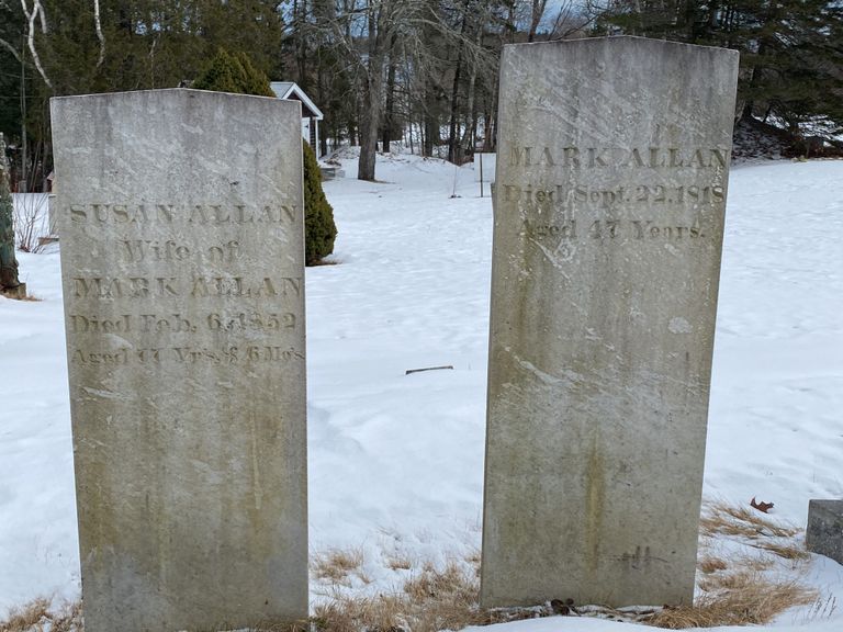          Susan and Mark Allan Graves, Dennysville, Maine
   