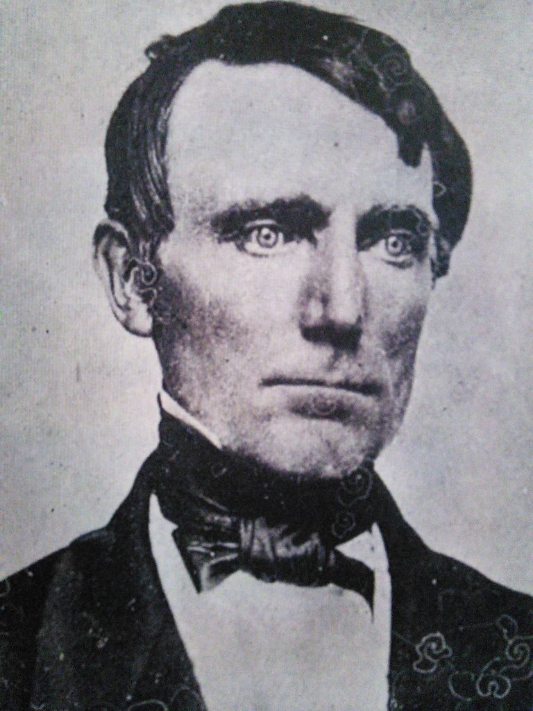          Thomas Lincoln, Dennysville, Maine, c. 1850; Photographic portrait of Thomas Lincoln, born in Dennysville in 1812, student at Bowdoin College and companion of John James Audubon in 1832 and 1833 on the naturalist's voyage of discovery to Labrador in 1833.  He lived in his family home in Dennysville all his days, taking a keen interest in farming, and natural history, and kept abreast of scientific developments through extensive correspondence, recorded in collection at the Dennys River Historical Society in Dennysville, Maine.
   