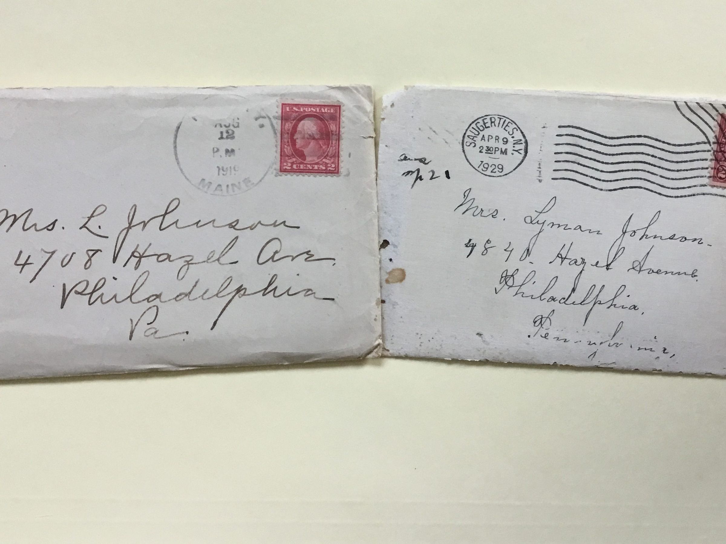 Letters to Mrs. Lyman Johnson (Amelia Buck Johnson) picture number 1