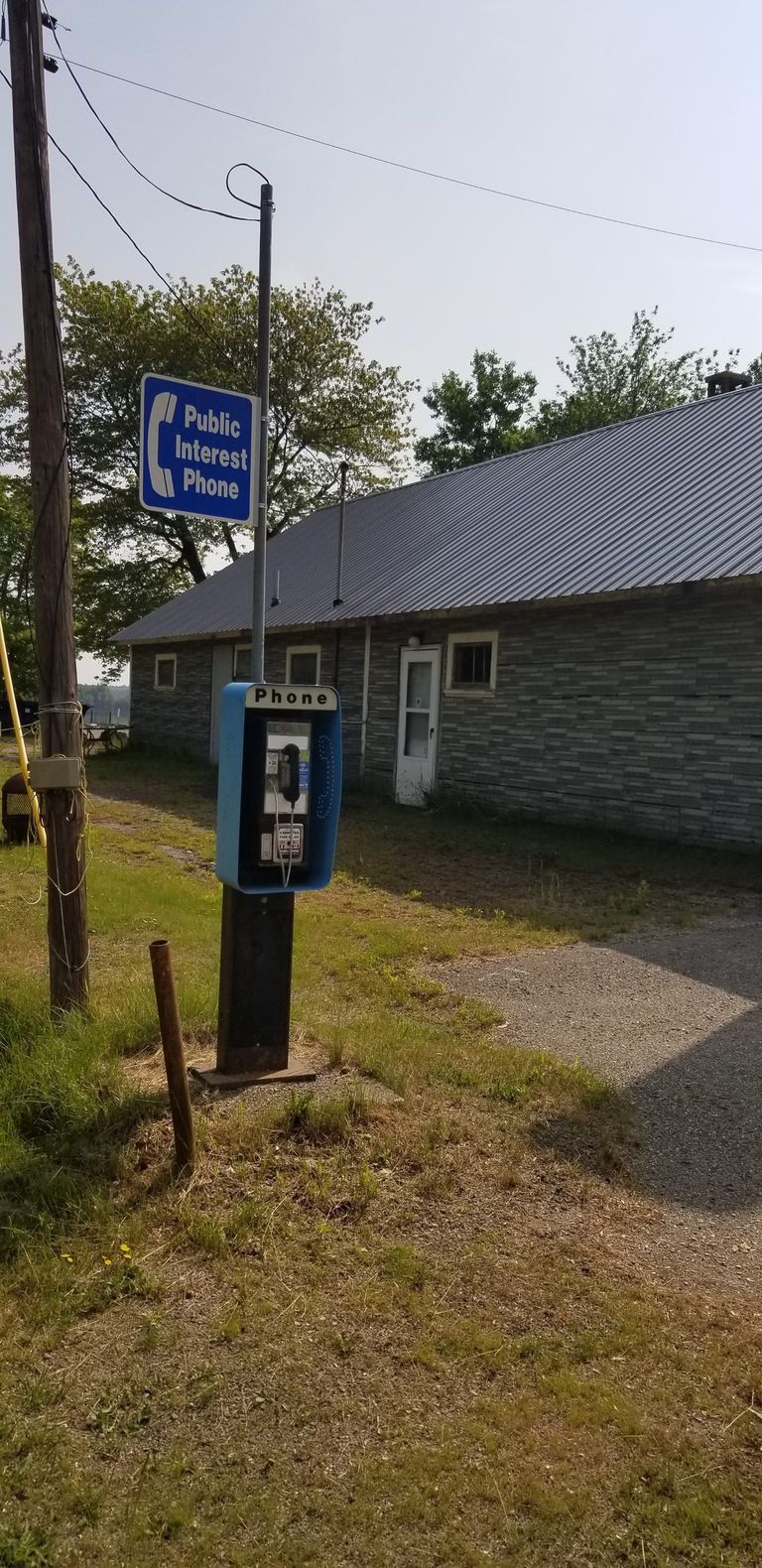          Public Interest Telephone at Meddybemps, Maine
   