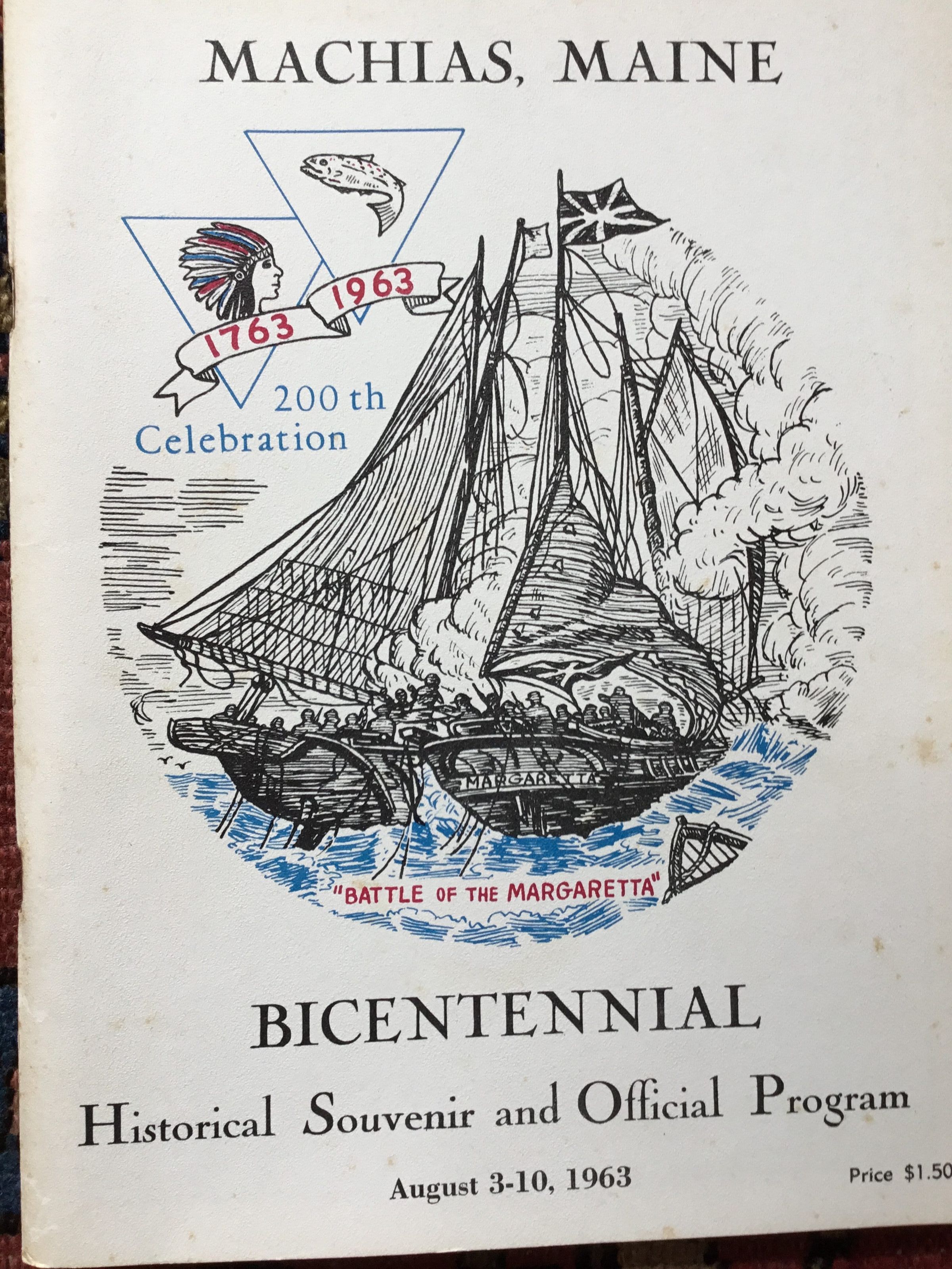 Machias, Maine Bicentennial: Historical Souvenir and Official Program, August 3-10, 1963 picture number 1