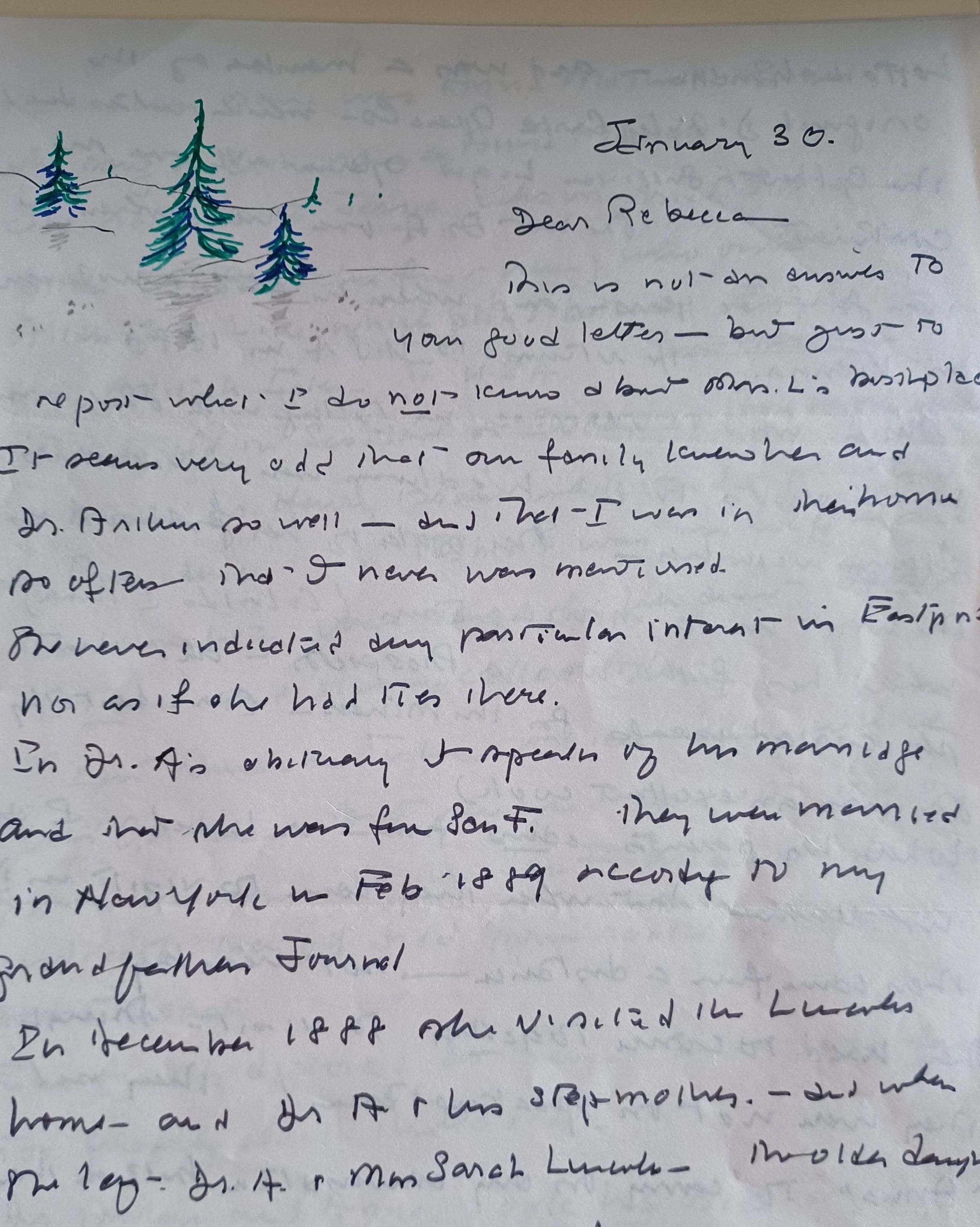 Letter About Anna M. Lincoln picture number 1
