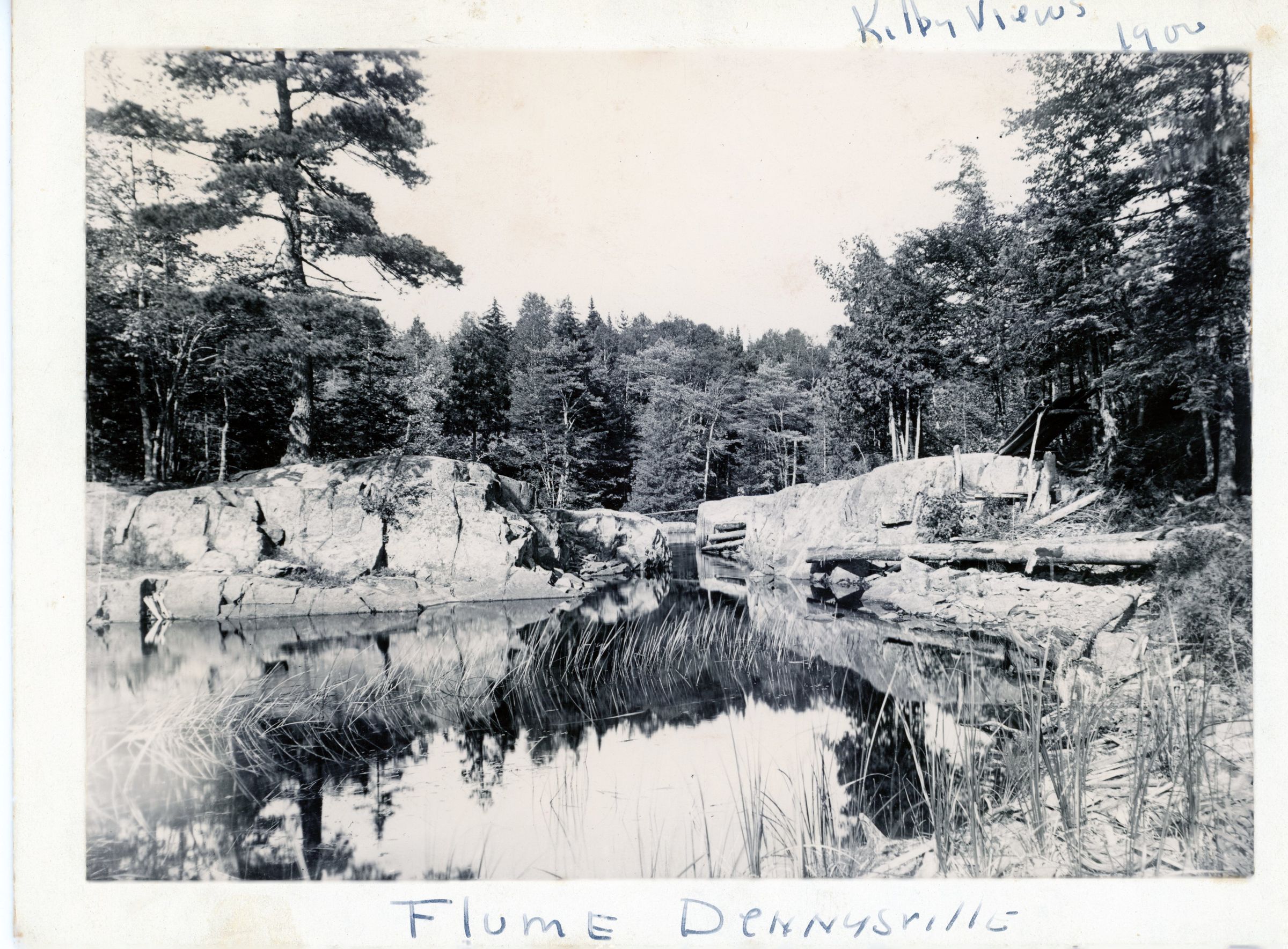 The Flume, Dennys River, Maine, Caption by Keith Kilby; Photo courtesy of The Tides Institute, Eastport, Maine