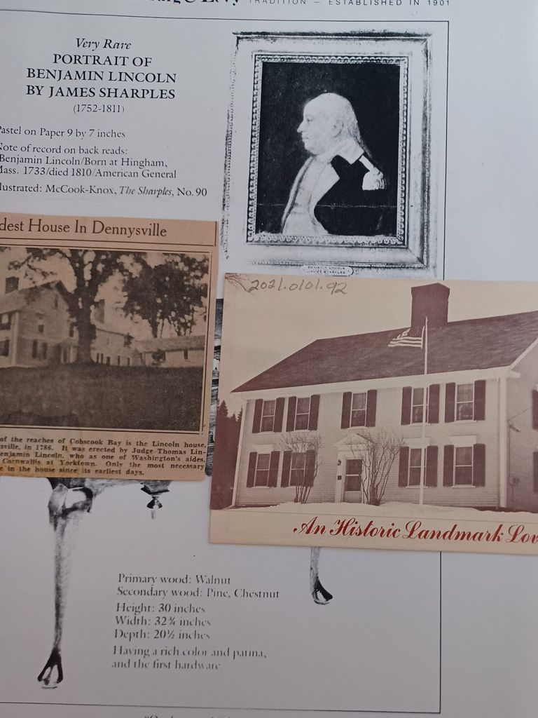          Items Related to the History of the Lincoln House, Dennysville, Maine picture number 1
   