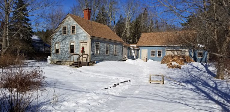          The Daniel Eastman House, Dennysville, Maine
   