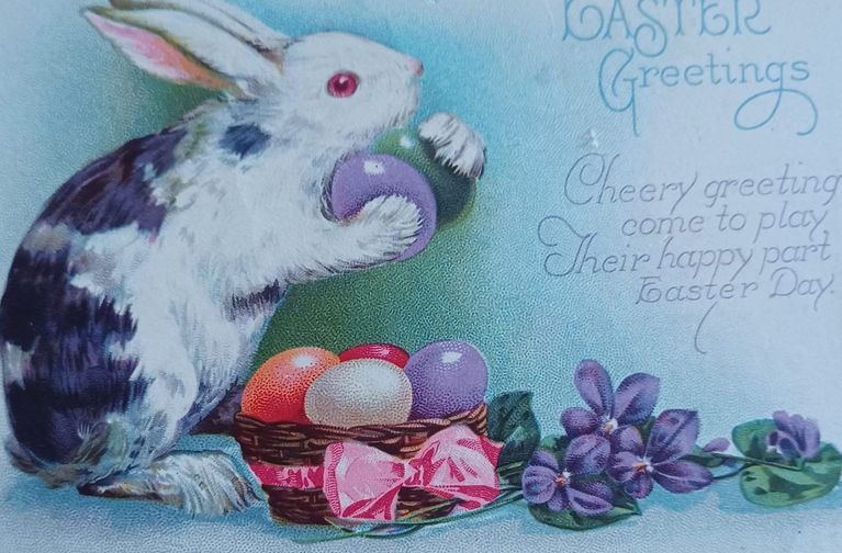          Easter card
   