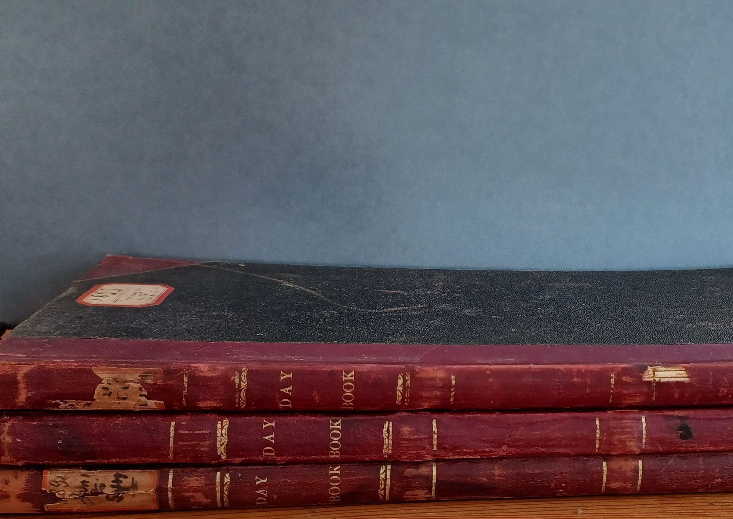 Day books from unidentified store in the Dennysville area.