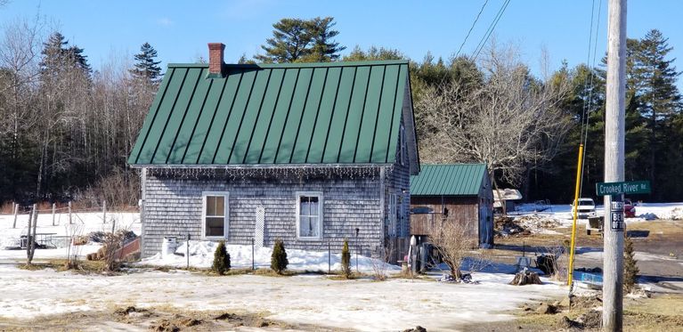          Cambridge Farm at the end of the Harrison Road, Edmunds, Maine
   