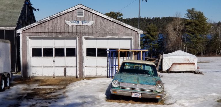          Small's Garage, Edmunds, Maine
   