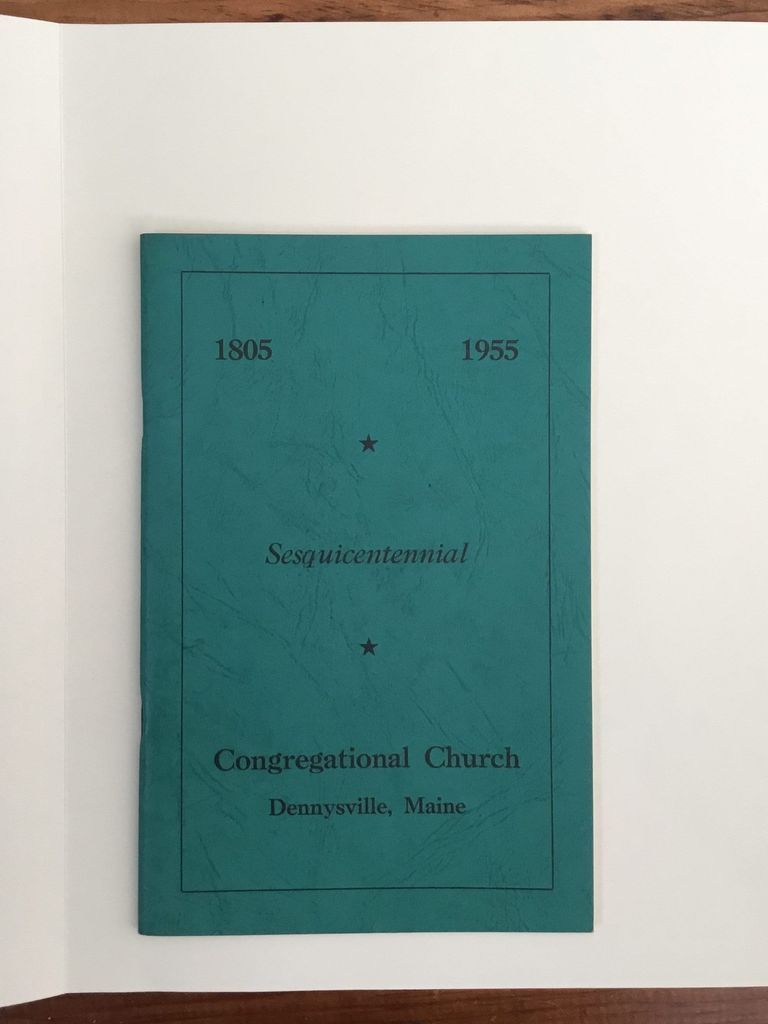          Sesquicentennial Congregational Church Dennysville, Maine picture number 1
   
