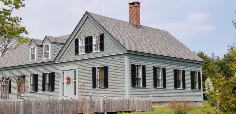          The Jones Sheahan House on Foster Lane, in Dennysville
   