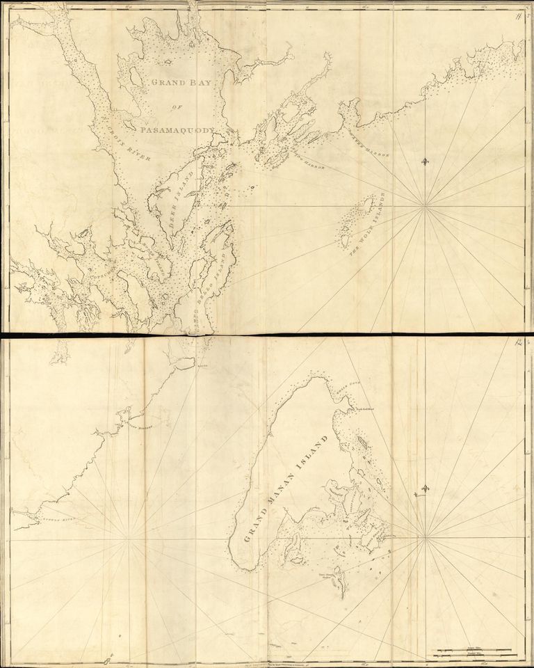          Atlantic Neptune Chart of Passamaquoddy Bay, 1777 picture number 1
   