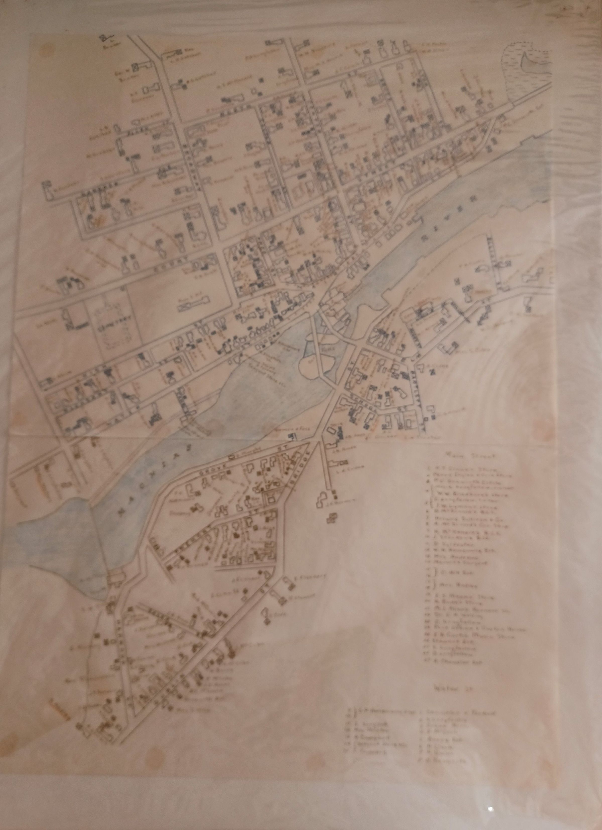 Map of Machias, Maine