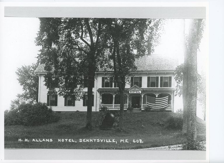          Herbert H. Allan operated Allan's Hotel from 1932 to 1942.
   