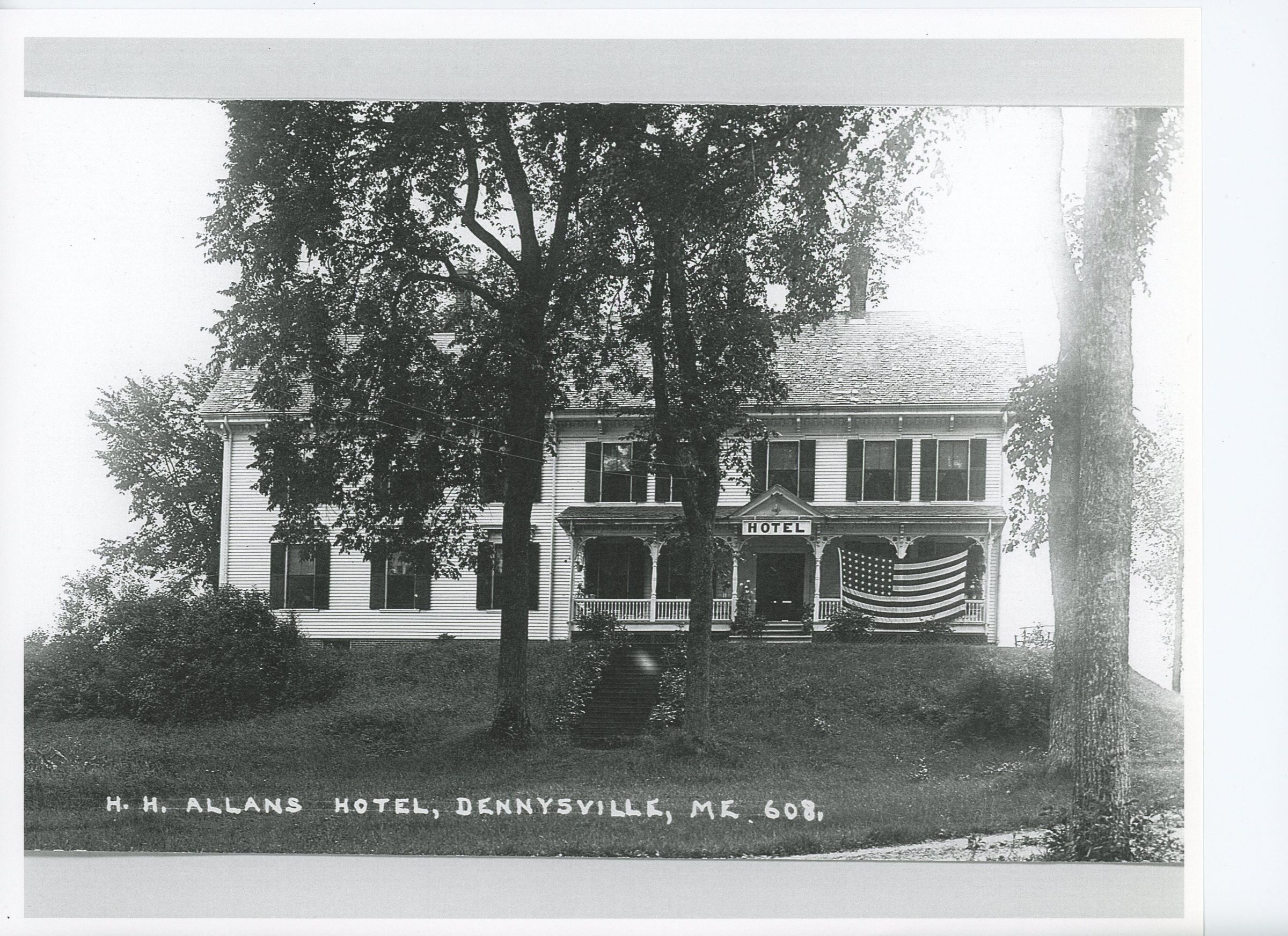 Herbert H. Allan operated Allan's Hotel from 1932 to 1942.
