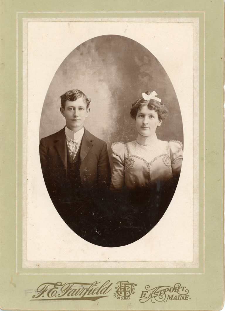          Jesse B. and Grace Crosby, April 9, 1904
   