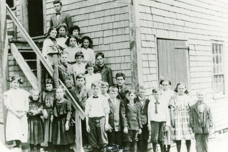          Dennysville Grammar School, Dennysville, Maine, 1911-12; Harold Varney was the teacher, having among his pupils: Edmund Allen, Edith Benner, Eva Benner, Mildred Boyce, Vernon Brown, George Dudley, Henry Farley, James Farley, Viola Farley, Louis Gardner, Richard Gardner, Eva Higgins, Blanche Keezer, Gilbert Leighton, Albert Lincoln, Archie MacCarlie, Lewellyn Phinney, Bessie Preston, Grace Preston, Wilhelmina Pushee, Faith Sprague and Horace Tuell.
   