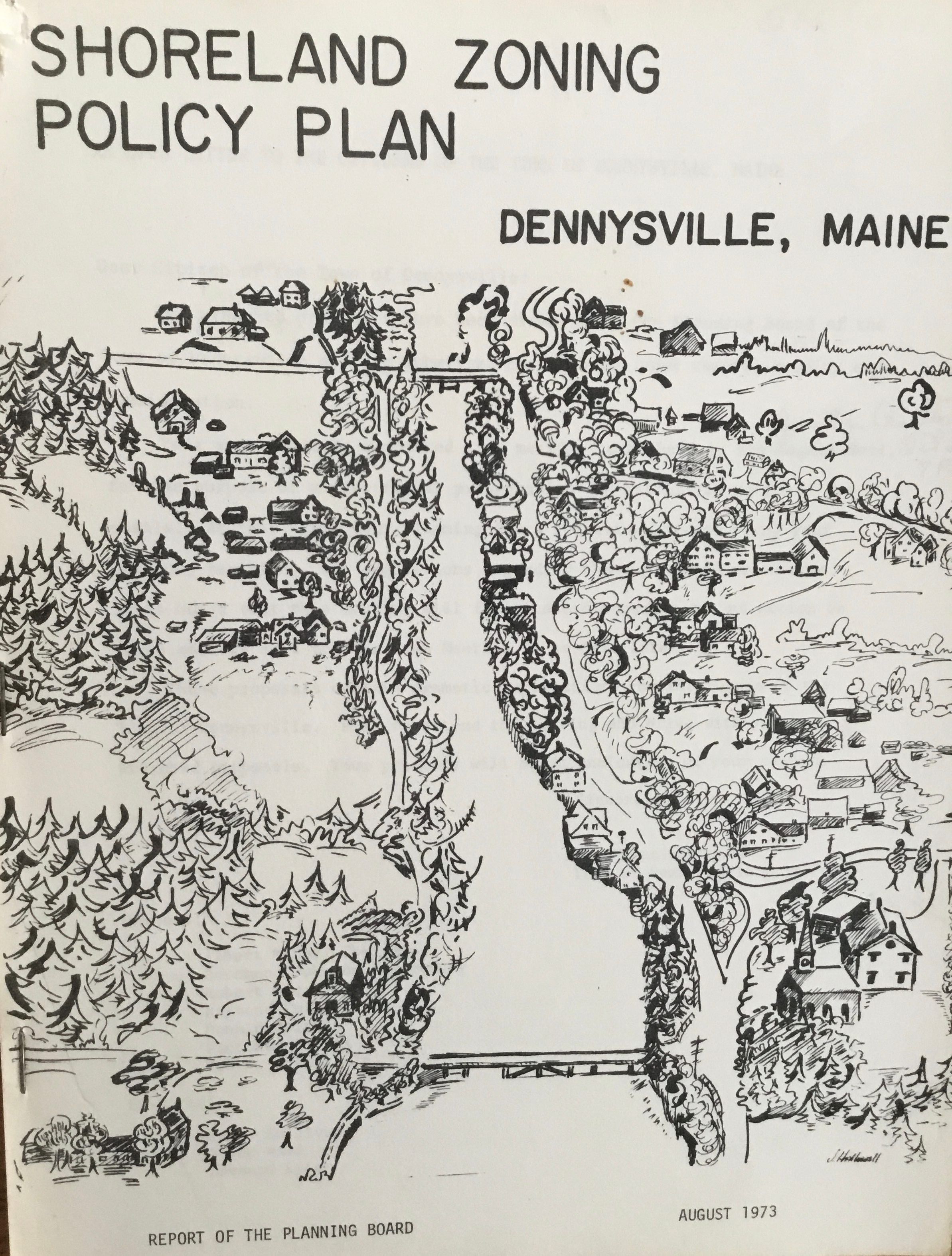 Shoreland Zoning Policy Plan, Dennysville, Maine picture number 1