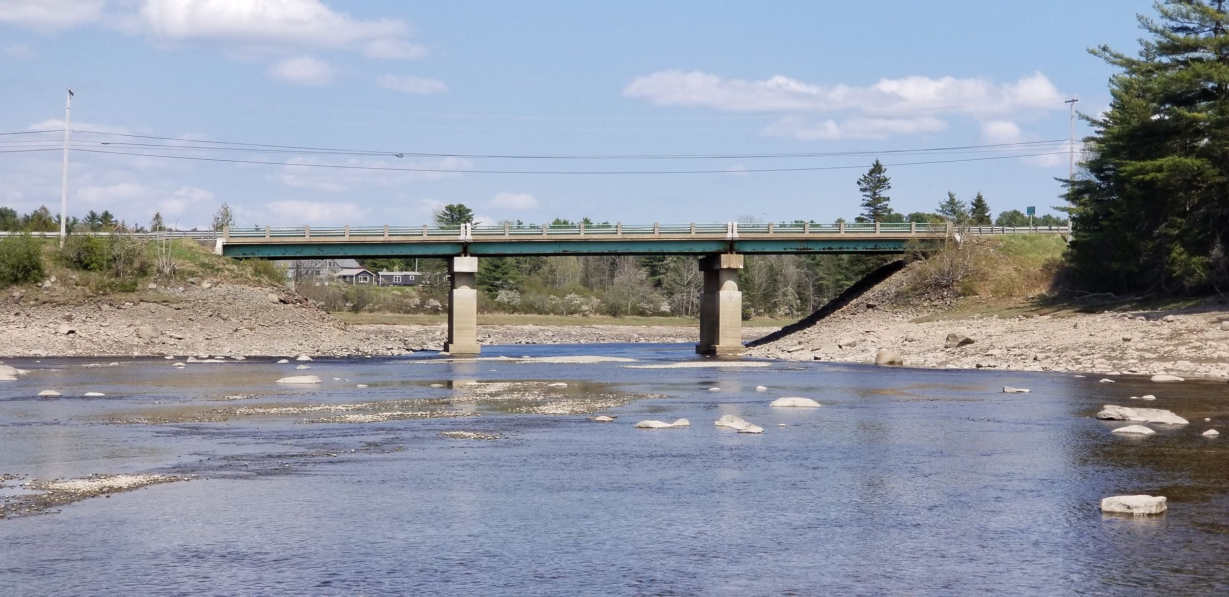 U. S. Route 1 Bridge, Connecting Dennysville and Edmunds, Maine