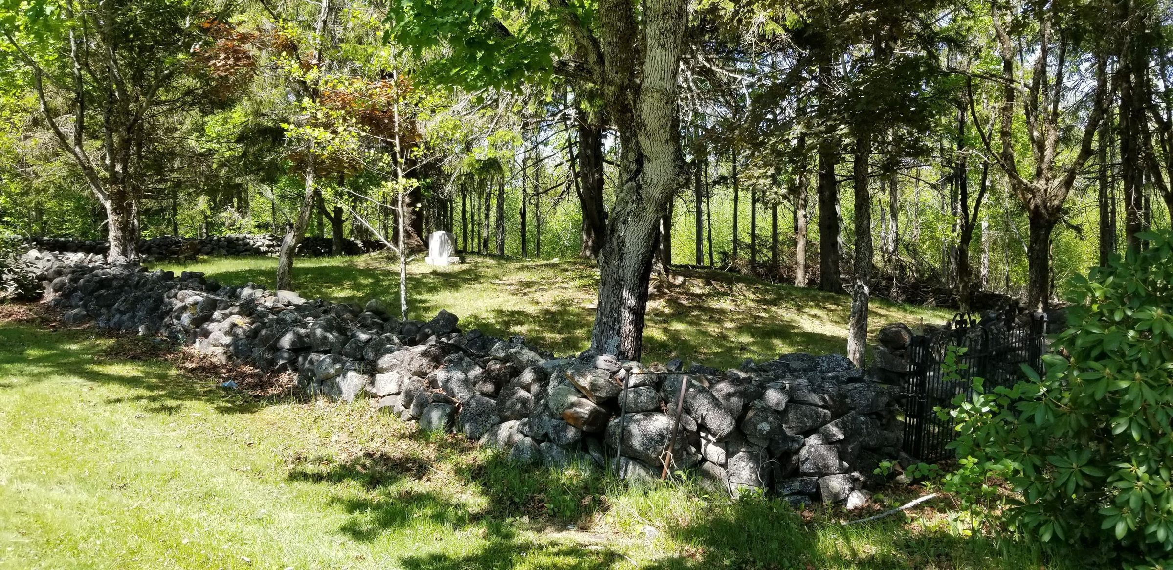 Preston Cemetary, Cathance Township, Maine