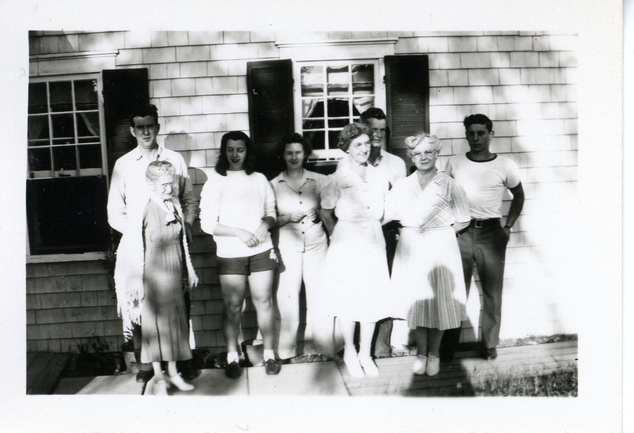 Gardner Family Members July 4th, 1946, Dennysville, Maine