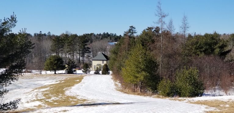          Mill House, Edmunds, Maine; This house was built by the lumber company in the early 20th century for use by mill workers.  It is situated just above the Dennys River where the dam mills were located.
   