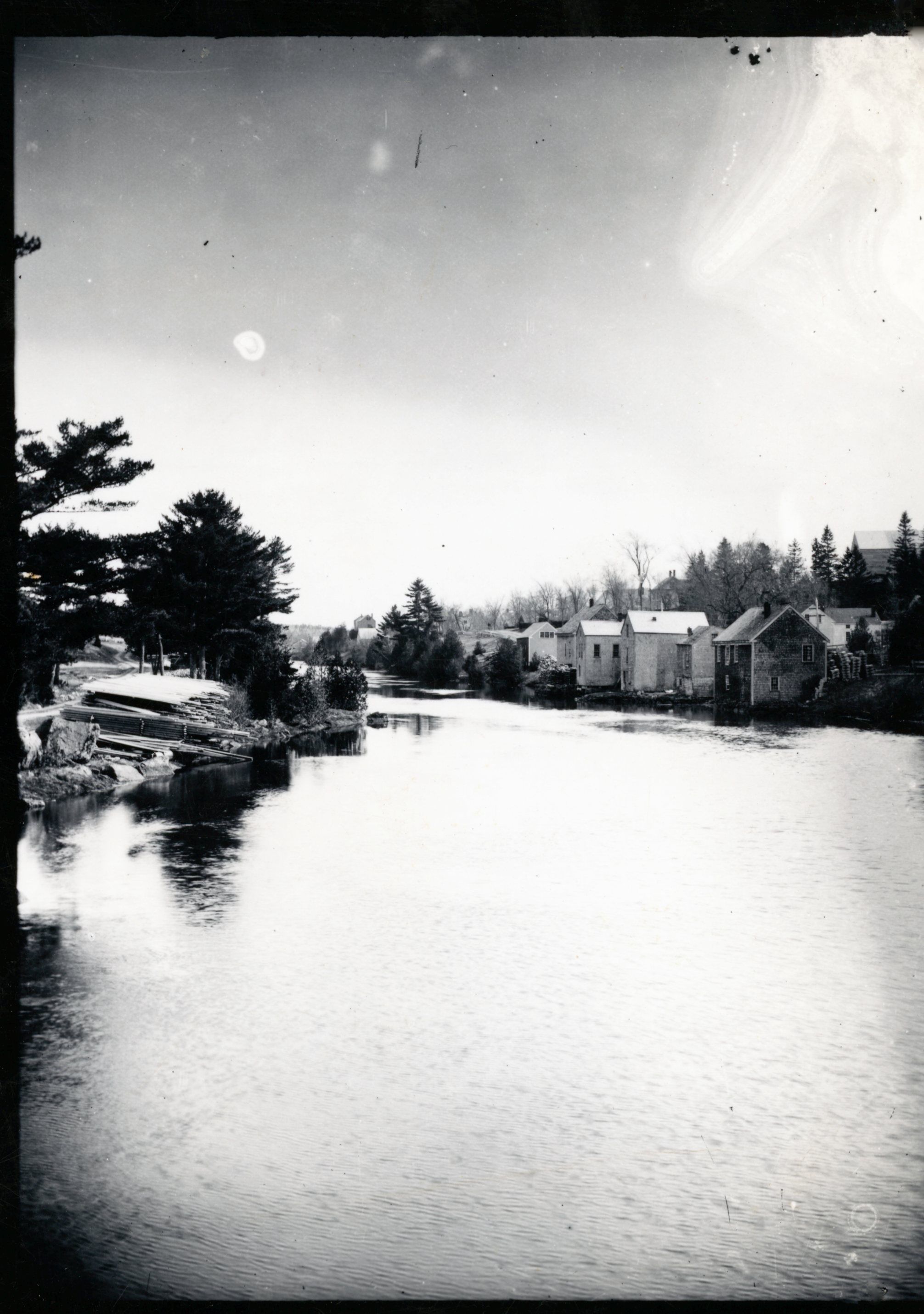 Looking up the Dennys River; Photo courtesy of The Tides Institute, Eastport, Maine