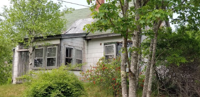          The James Scott house in Marion, Maine in 2023.
   