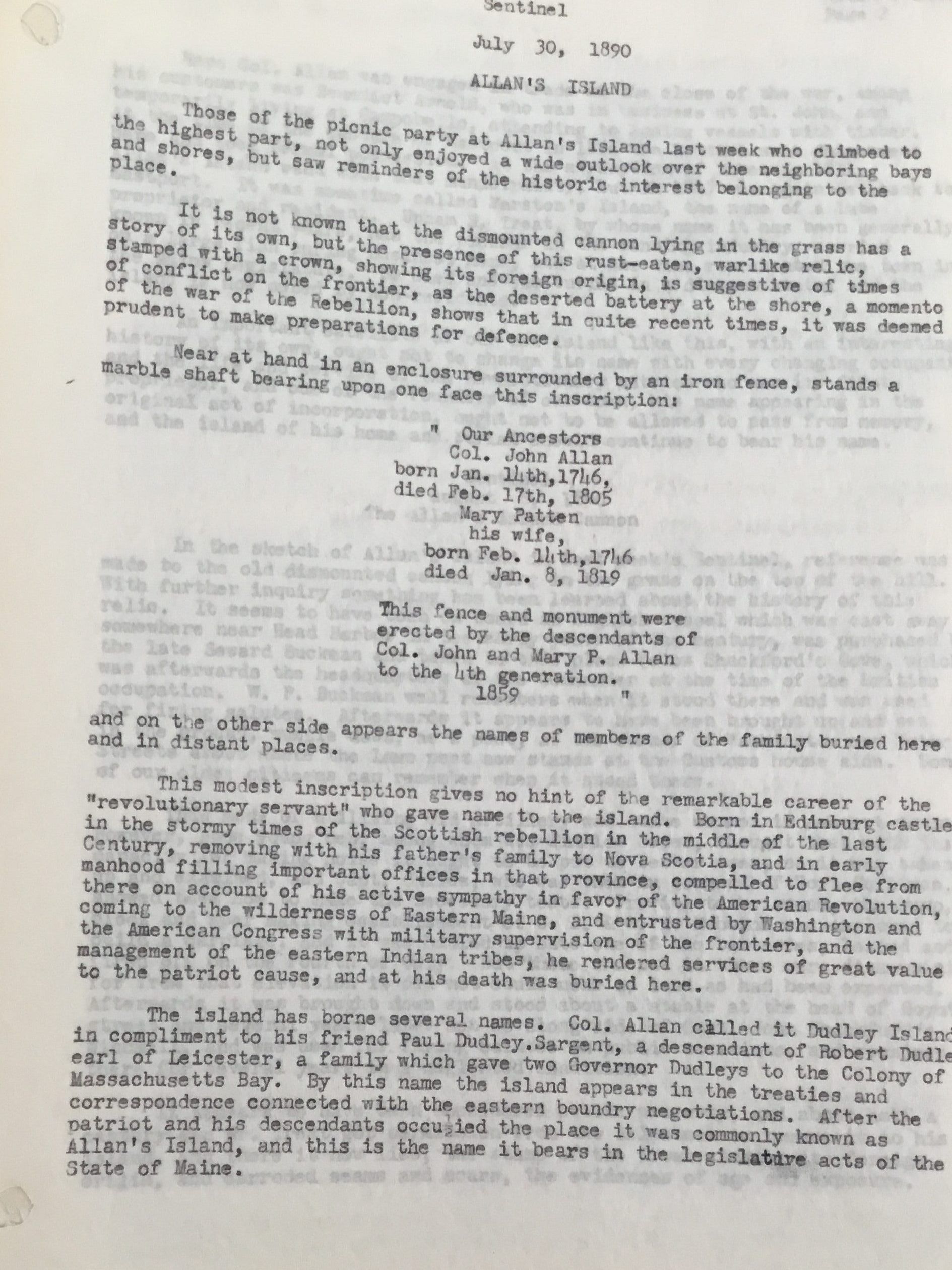 Copies of Newspaper History Articles picture number 1