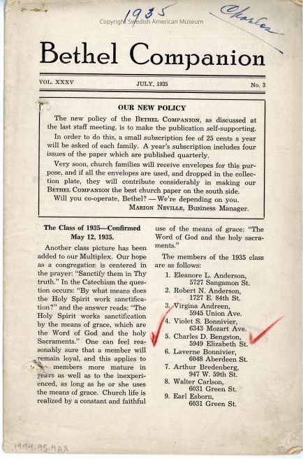 1994.95.4AX_PDF: A clickable PDF of the July 1935 edition of Bethel Companion.