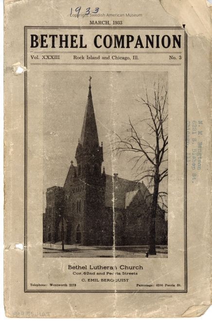 1994.95.4AT_PDF: A clickable PDF of the March 1933 edition of Bethel Companion.