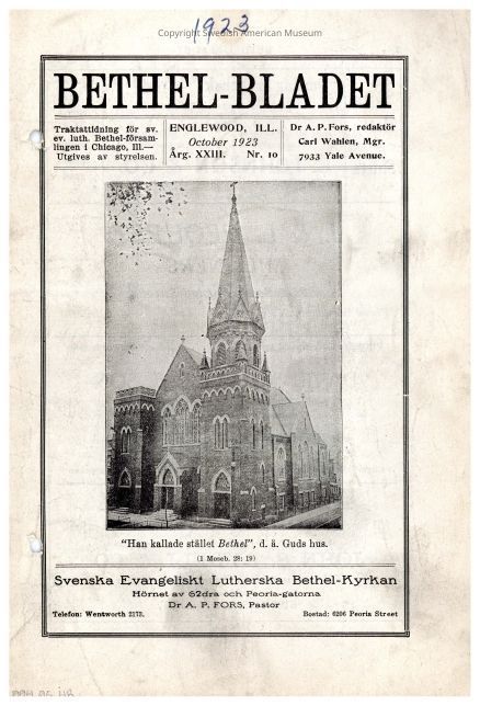 1994.95.4.R_PDF: A clickable PDF of the October 1923 Bethel-Bladet.