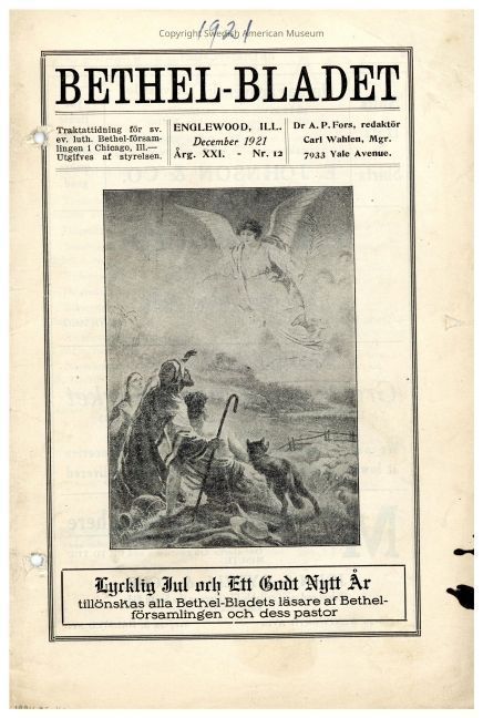 1994.95.4.L_PDF: A clickable PDF of the December 1921 Bethel-Bladet.