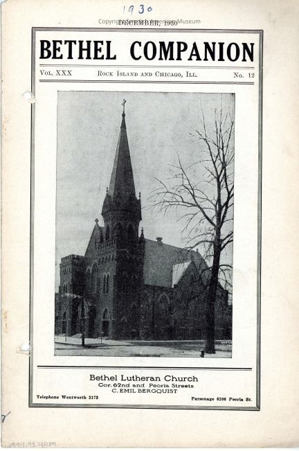 1994.95.4AM_PDF: A clickable PDF of the December 1930 edition of Bethel Companion.